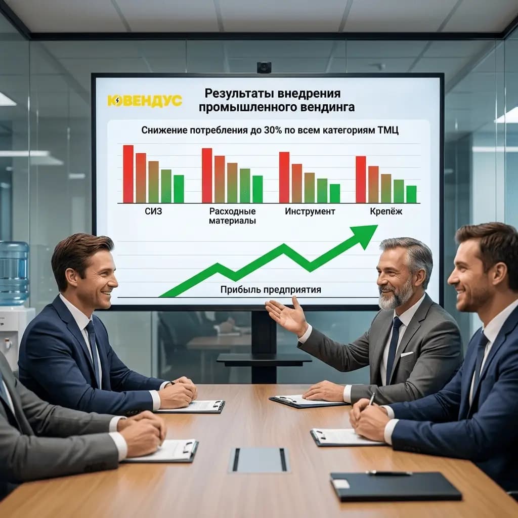 Радость от внедрения вендинга на предприятии